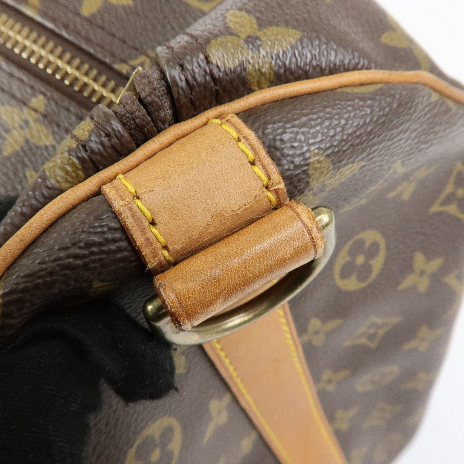 Louis Vuitton Monogram Keep All 60 Boston Bag Brown M41422