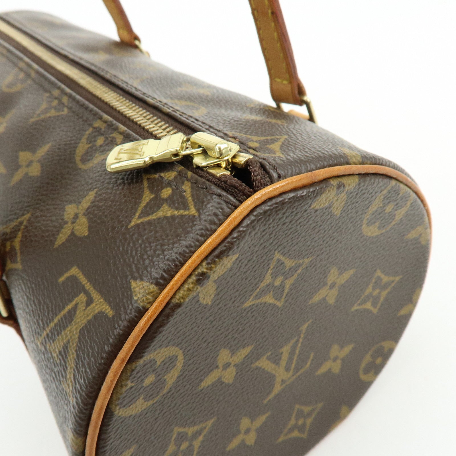 Louis Vuitton Monogram Papillon 26 Canvas Hand Bag Brown M51386