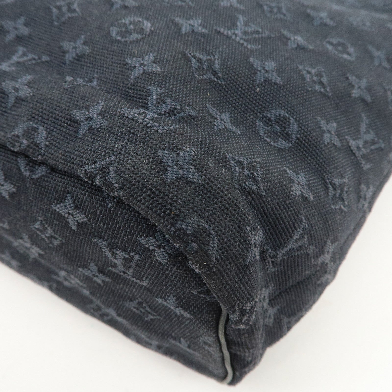 Louis Vuitton Monogram Mini Canvas Lucille GM Tote Bag Blue M92679