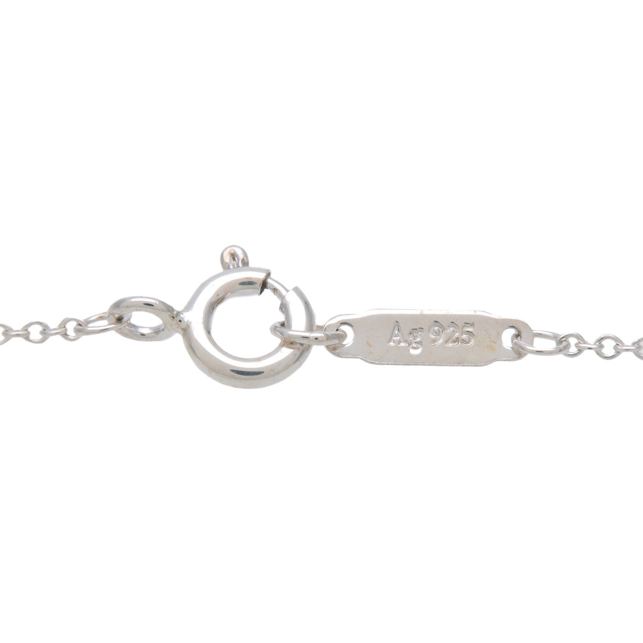Tiffany & Co 1837 Interlocking Circle Necklace SV925 Silver