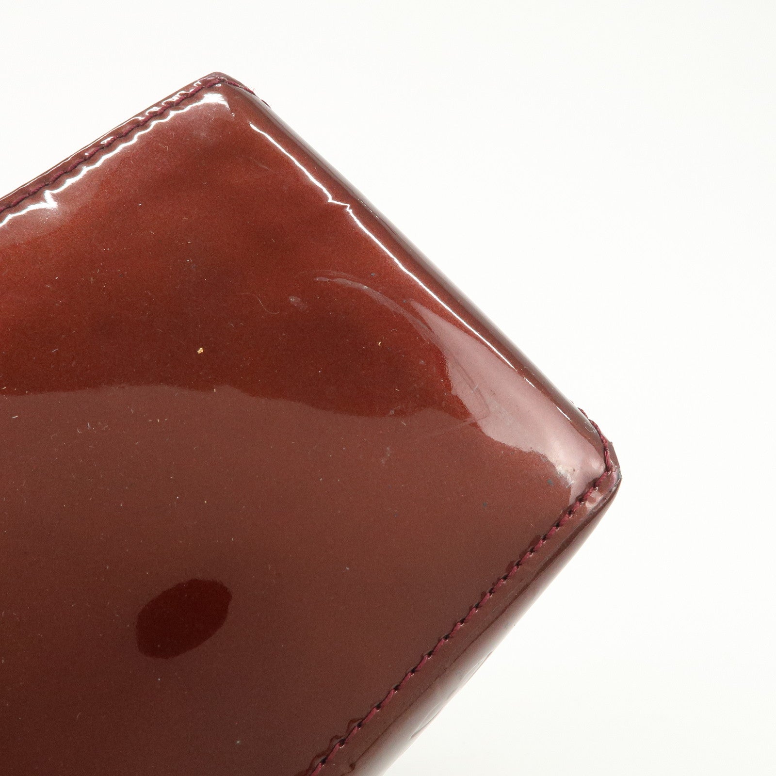 Louis Vuitton Monogram Vernis Wilshire PM Rouge Faurviste M91644 Used