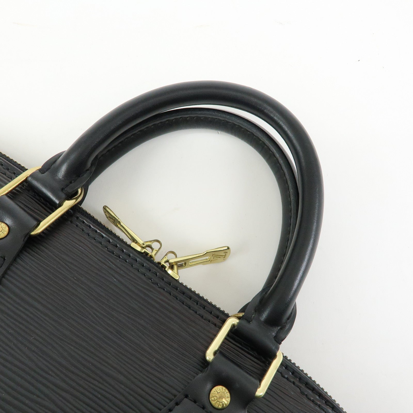 Louis Vuitton Epi Leather Alma Hand Bag Noir Black M52142