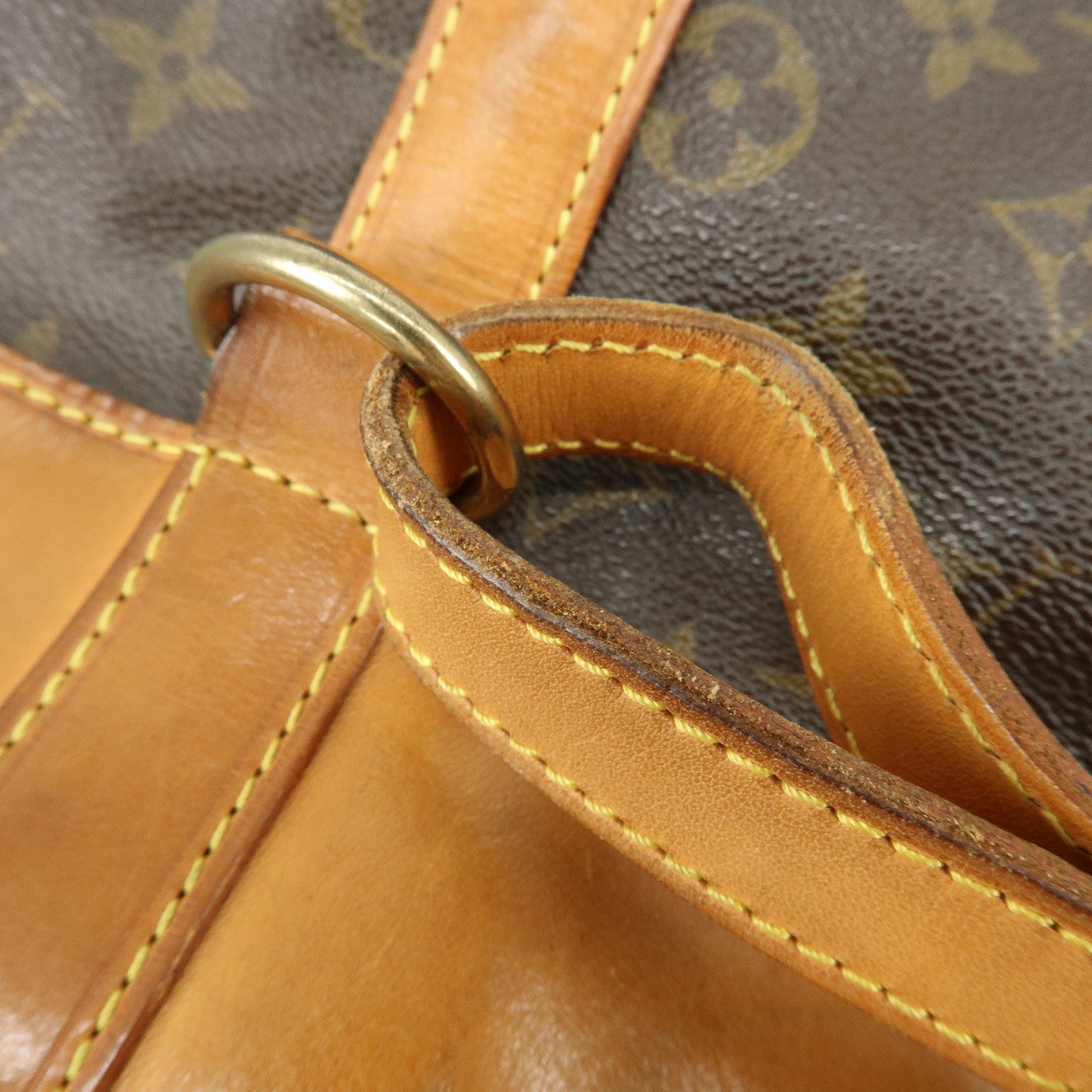 Louis Vuitton Monogram Randonnee GM Shoulder Bag Brown M42244