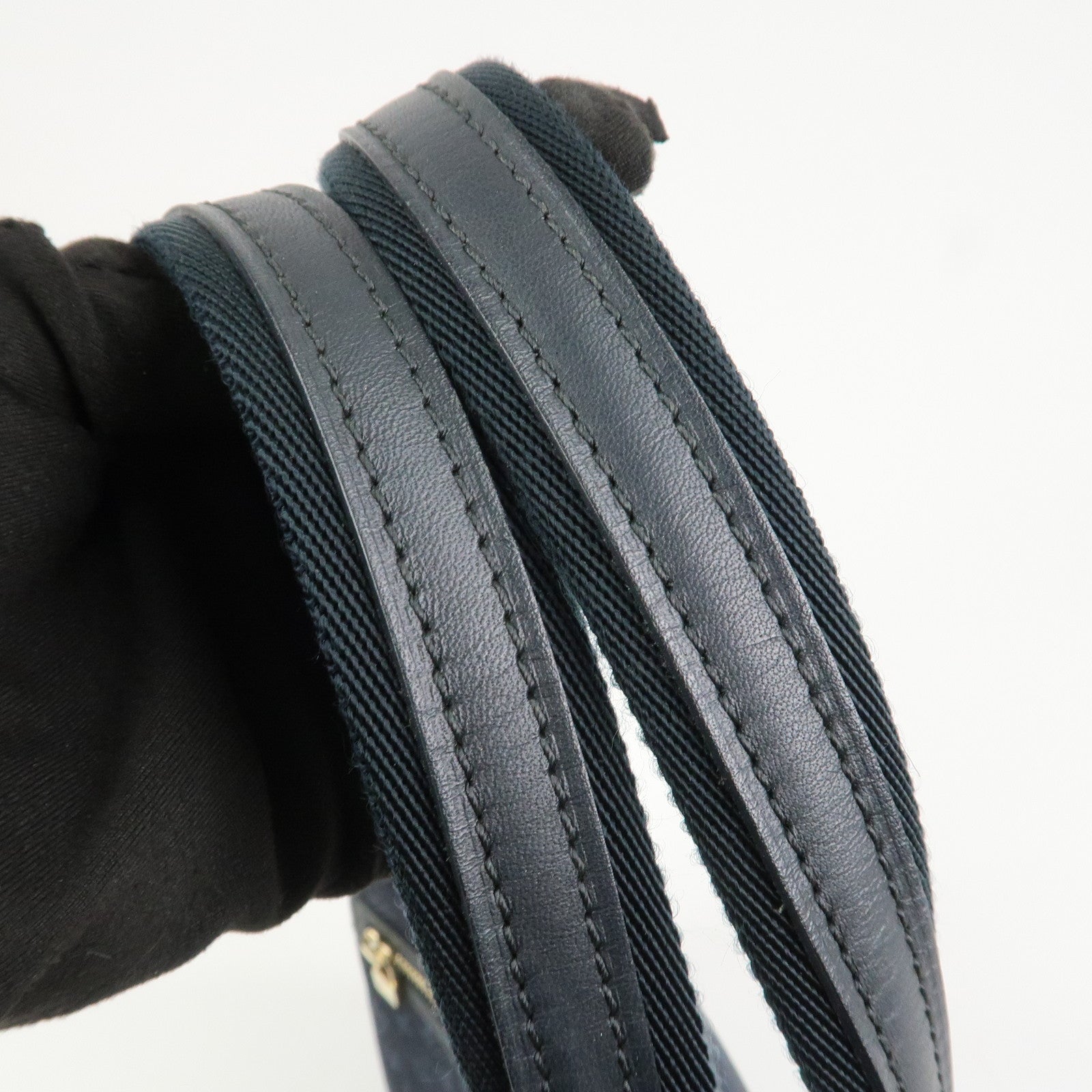 Louis Vuitton Monogram Mini Canvas Lucille GM Tote Bag Blue M92679