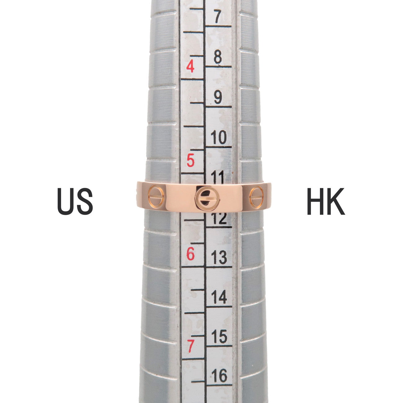 Cartier Mini Love Ring K18 750PG Rose Gold #50 US5.25 EU50 HK11.5