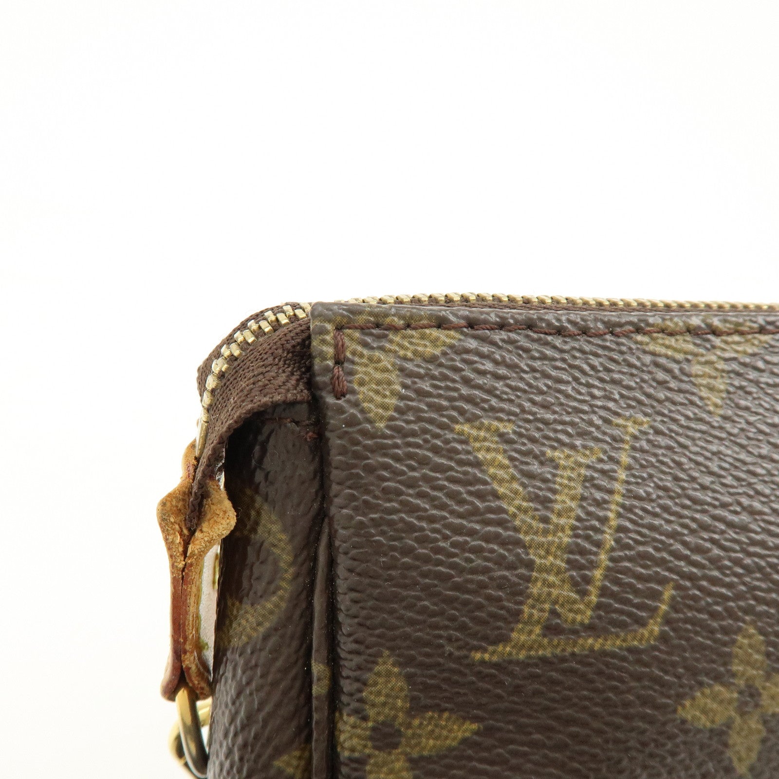 Louis Vuitton Monogram Pochette Accessoires Pouch Hand Bag M51980