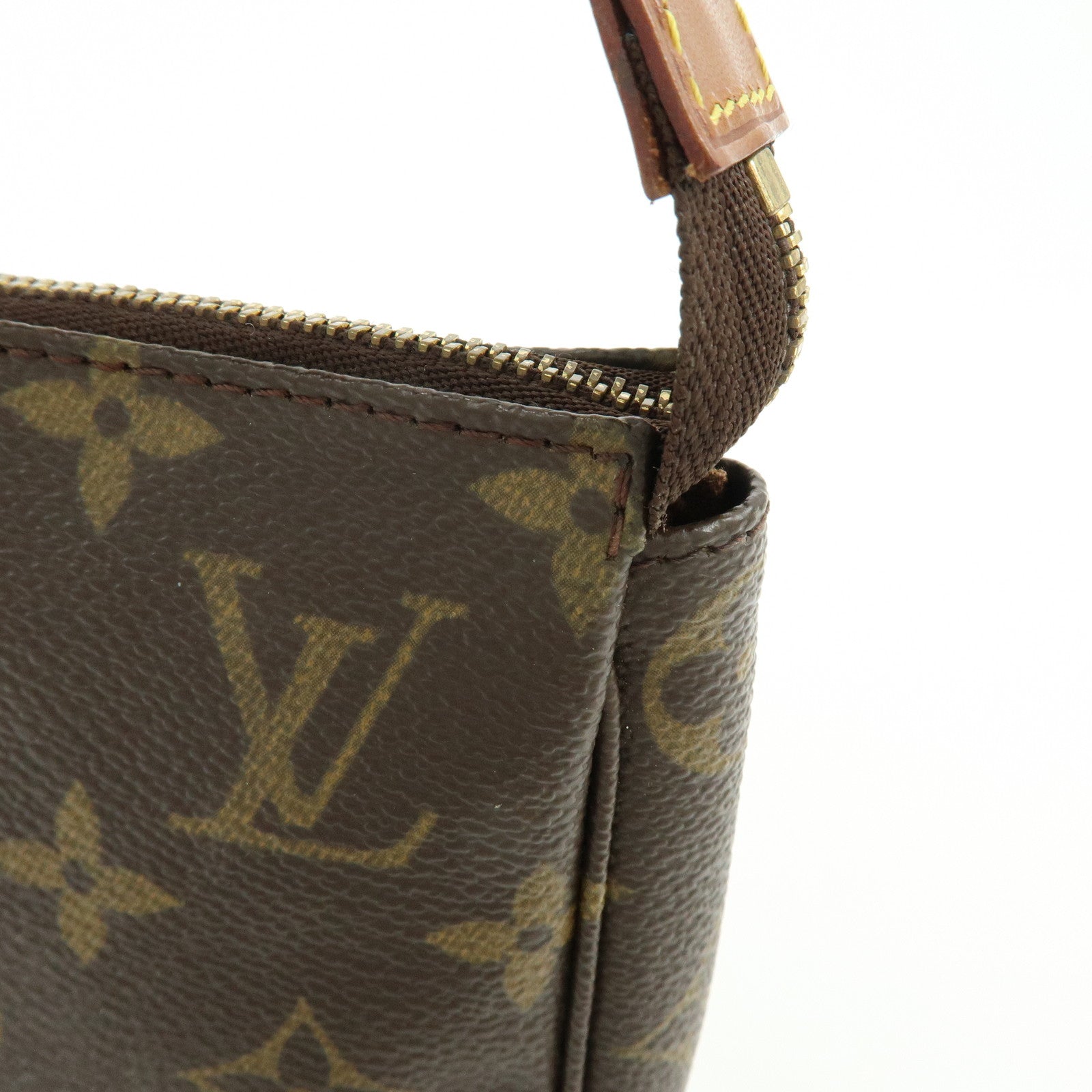 Louis Vuitton Monogram Pochette Accessoires Pouch Hand Bag M51980