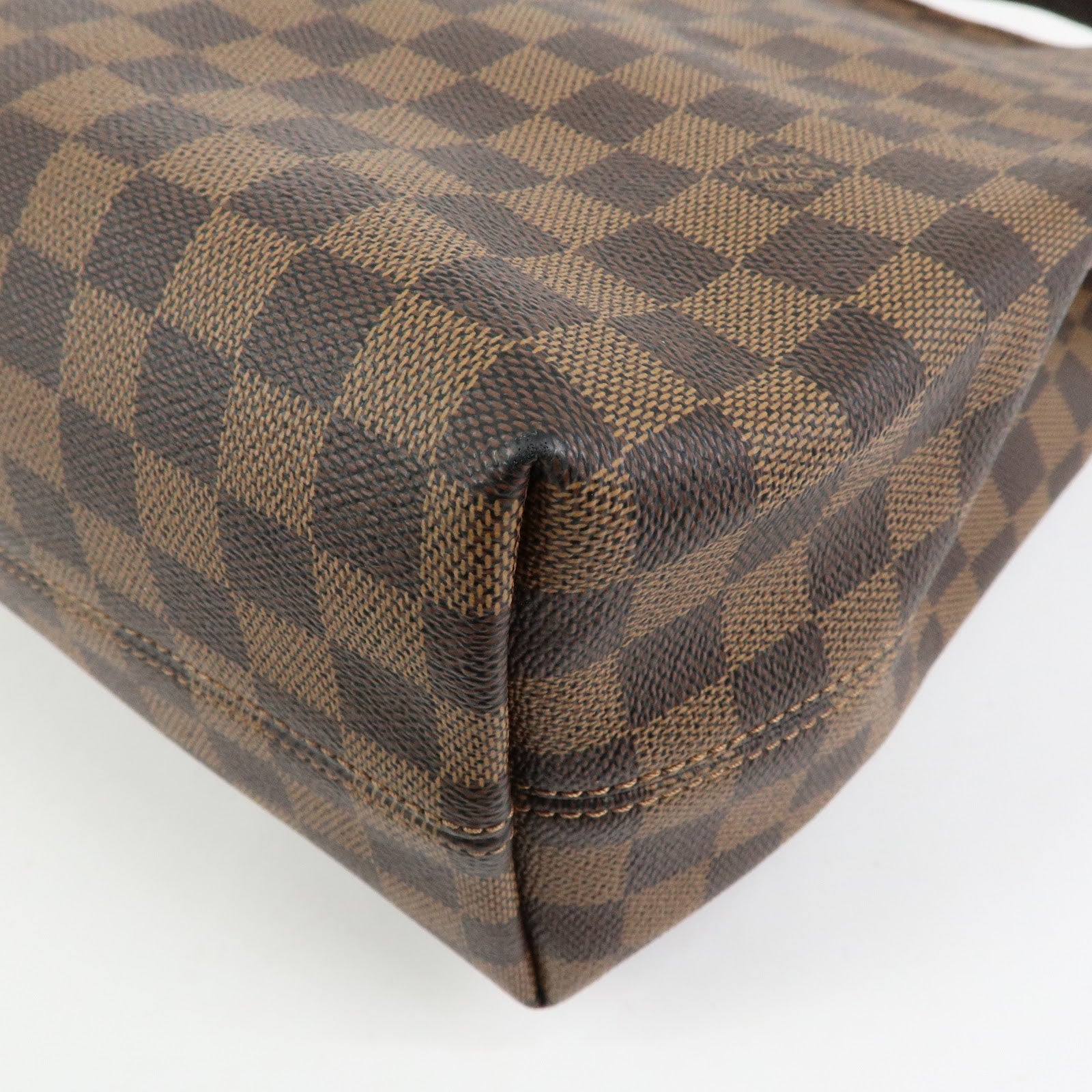 Louis Vuitton Damier Graceful MM Shoulder Bag Damier Ebene N44045