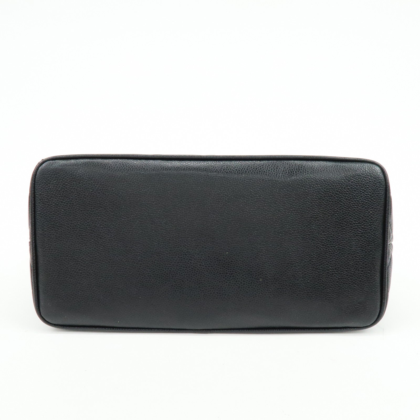 CHANEL Matelasse COCO Mark Medallion Tote Bag Hand Bag Black A01804