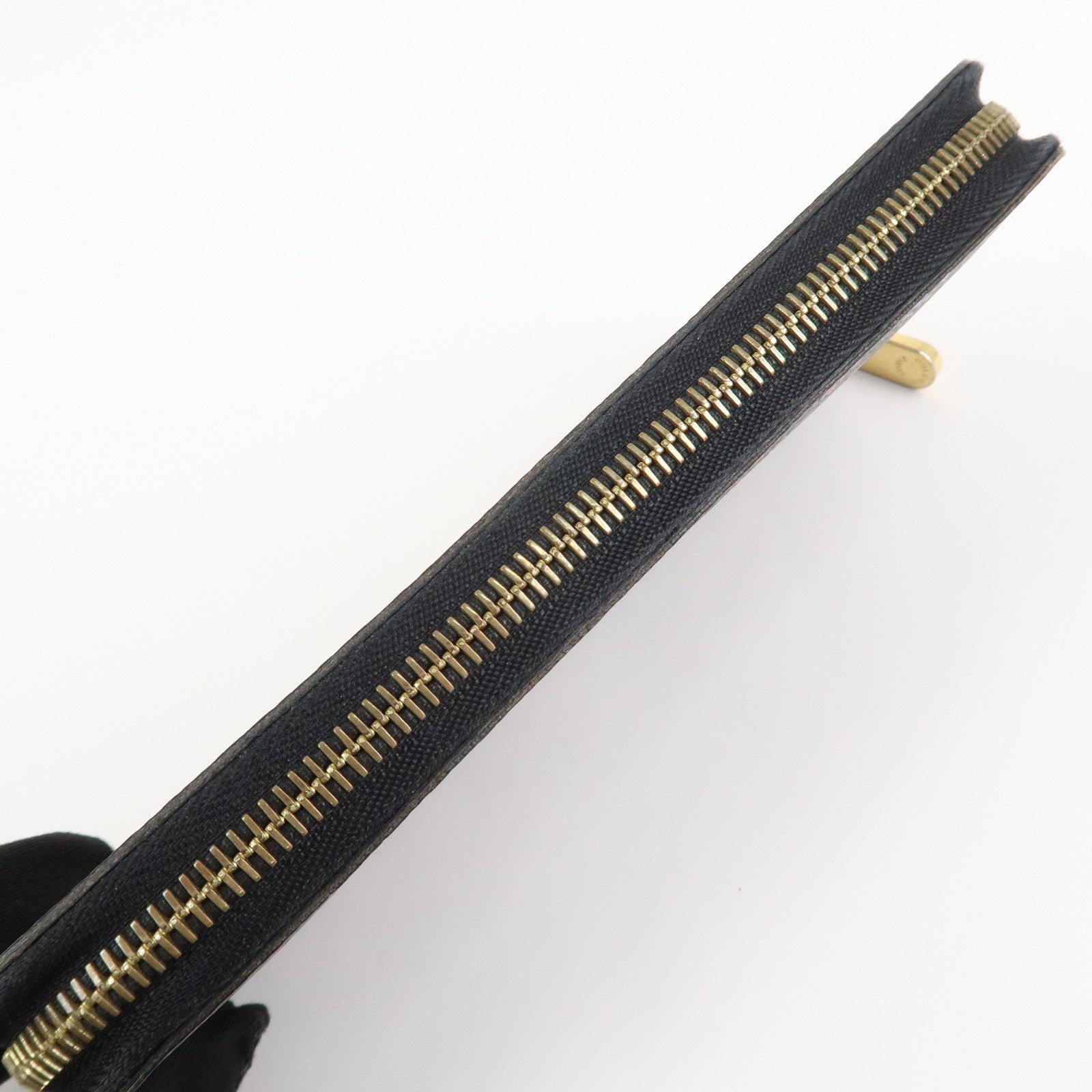 Louis Vuitton Monogram Multicolor Round Zippy Wallet Noir M60243 Used