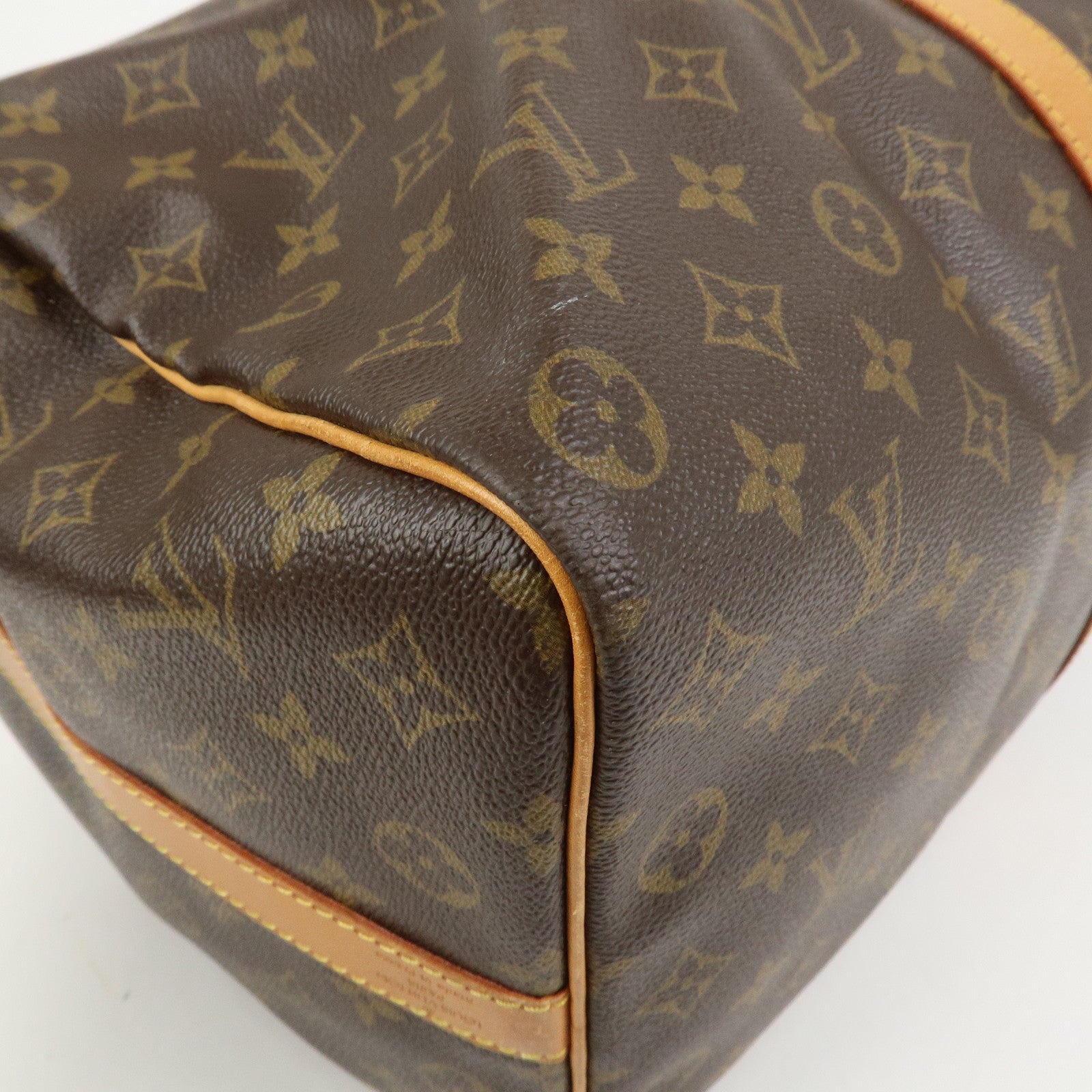 Louis Vuitton Monogram Keep All 50 Bandouliere Boston Bag M41416