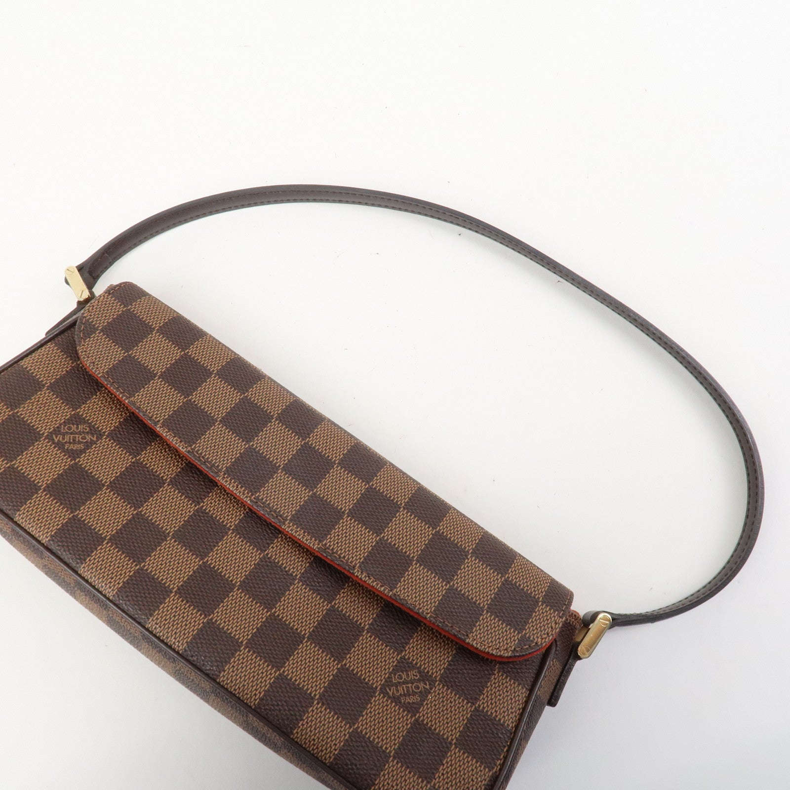 Louis Vuitton Damier Recolator Shoulder Bag Ebene M51299