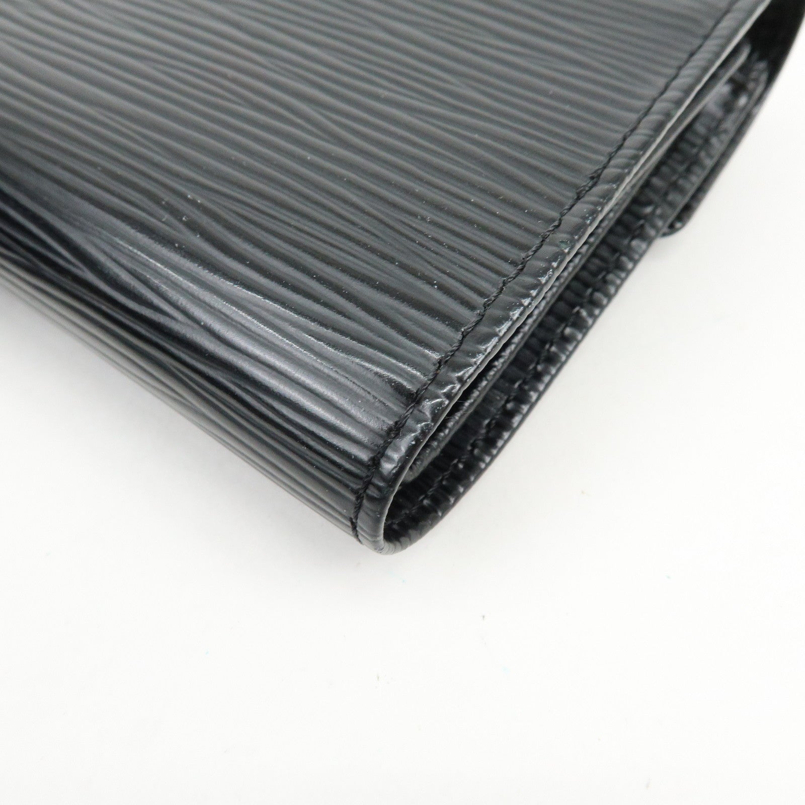 Louis Vuitton Epi Portefeuille Koala Compact Wallet Noir M58012