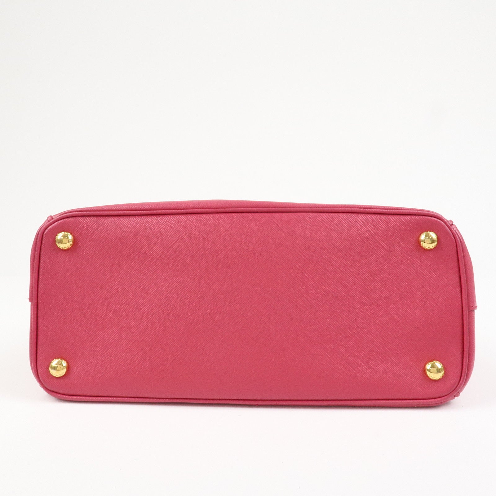 PRADA Saffiano Leather Galleria 2Way Hand Shoulder Bag Pink 1BA863