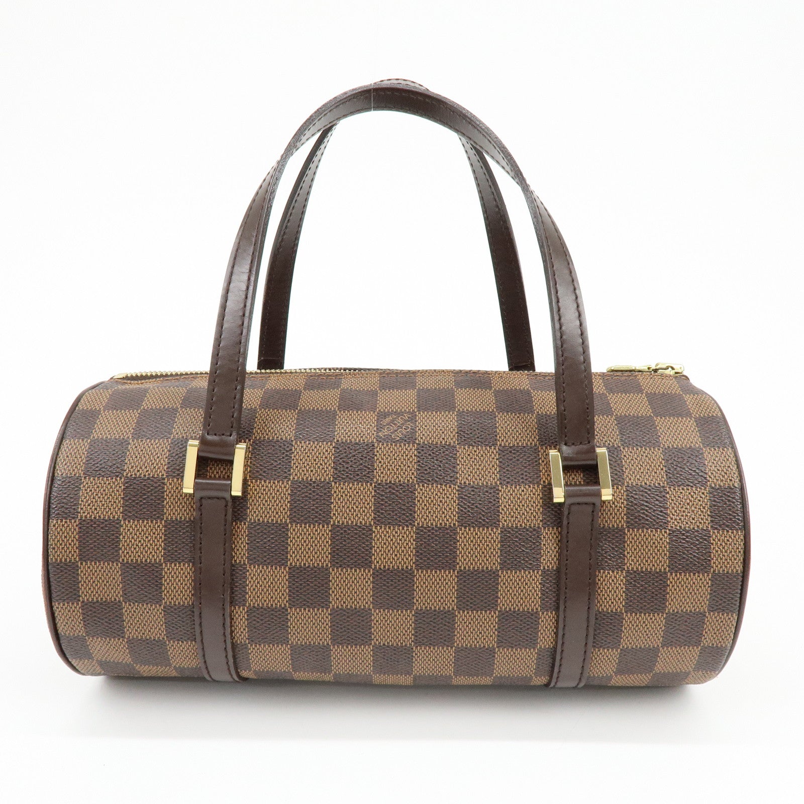 Louis Vuitton Damier Ebene Papillon 26 Hand Bag Brown N51304