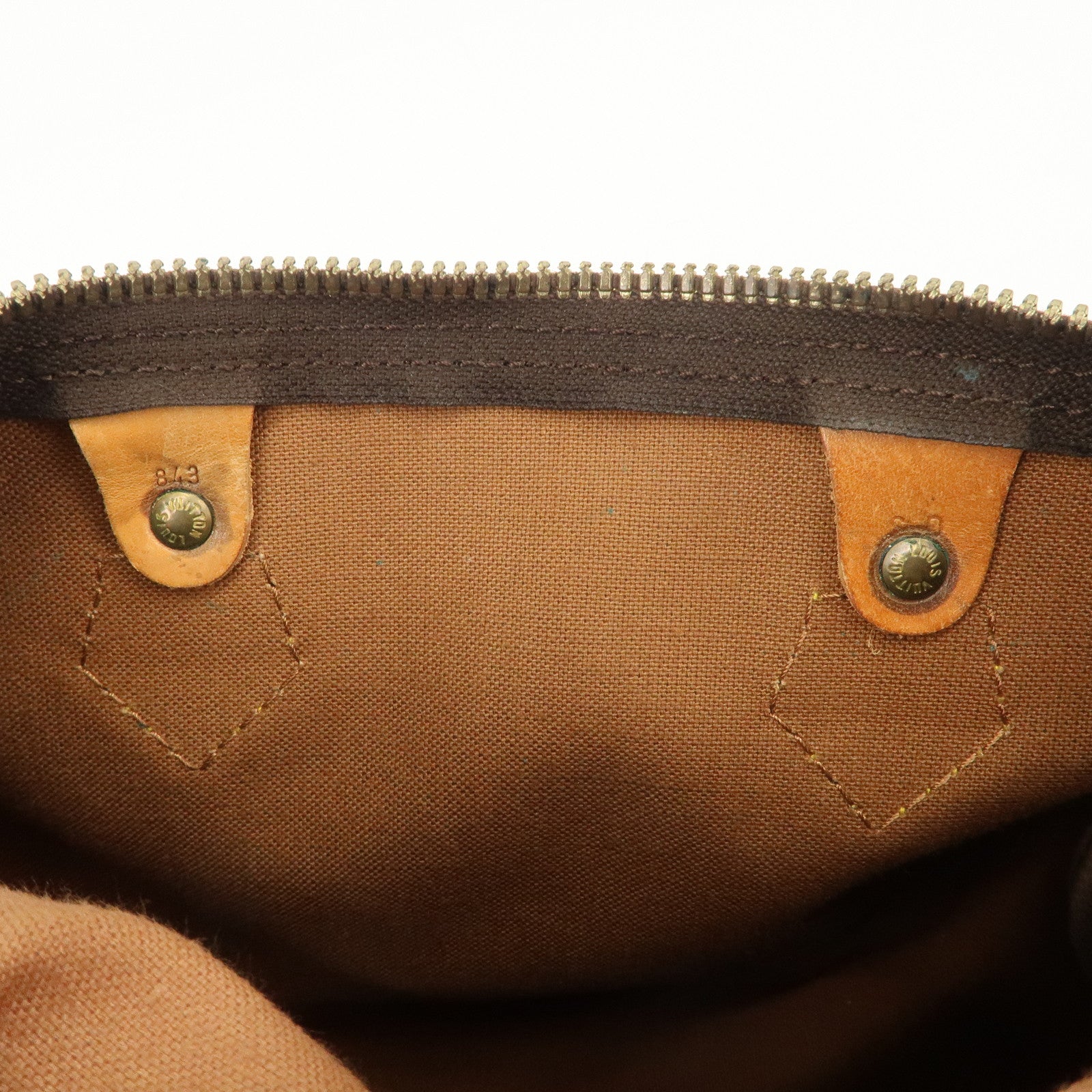 Louis Vuitton Monogram Canvas Speedy 25 Boston Bag Hand Bag M41528