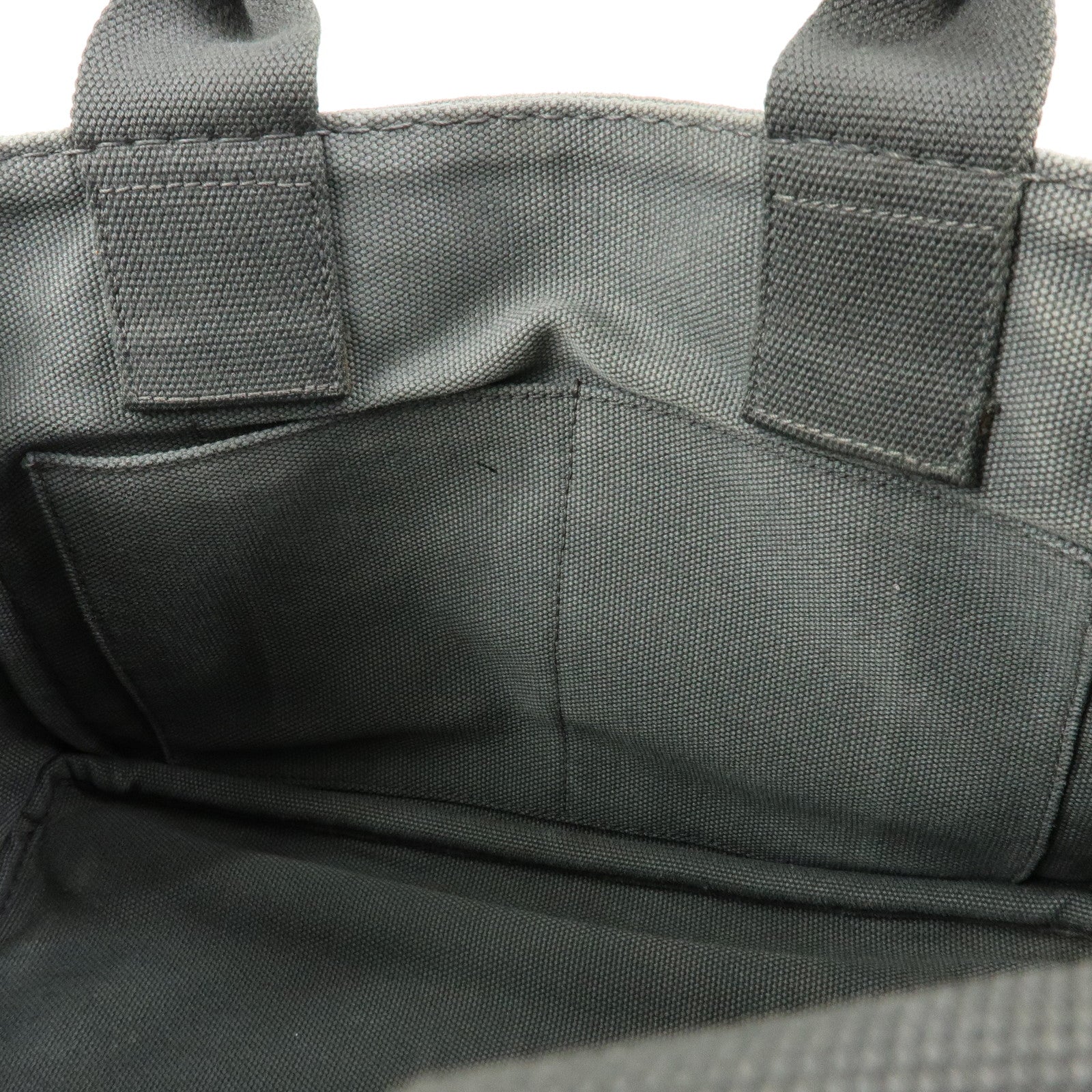 PRADA Canapa Mini Triangle Logo 2Way Bag Hand Shoulder Bag B2439G