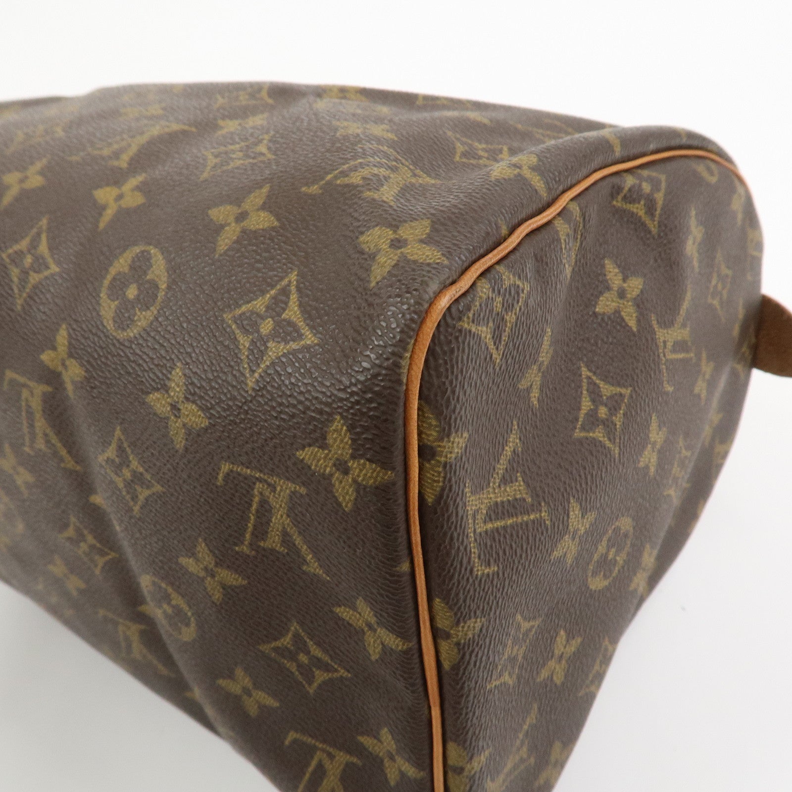 Louis Vuitton Monogram Speedy 30 Boston Bag Hand Bag Brown M41526