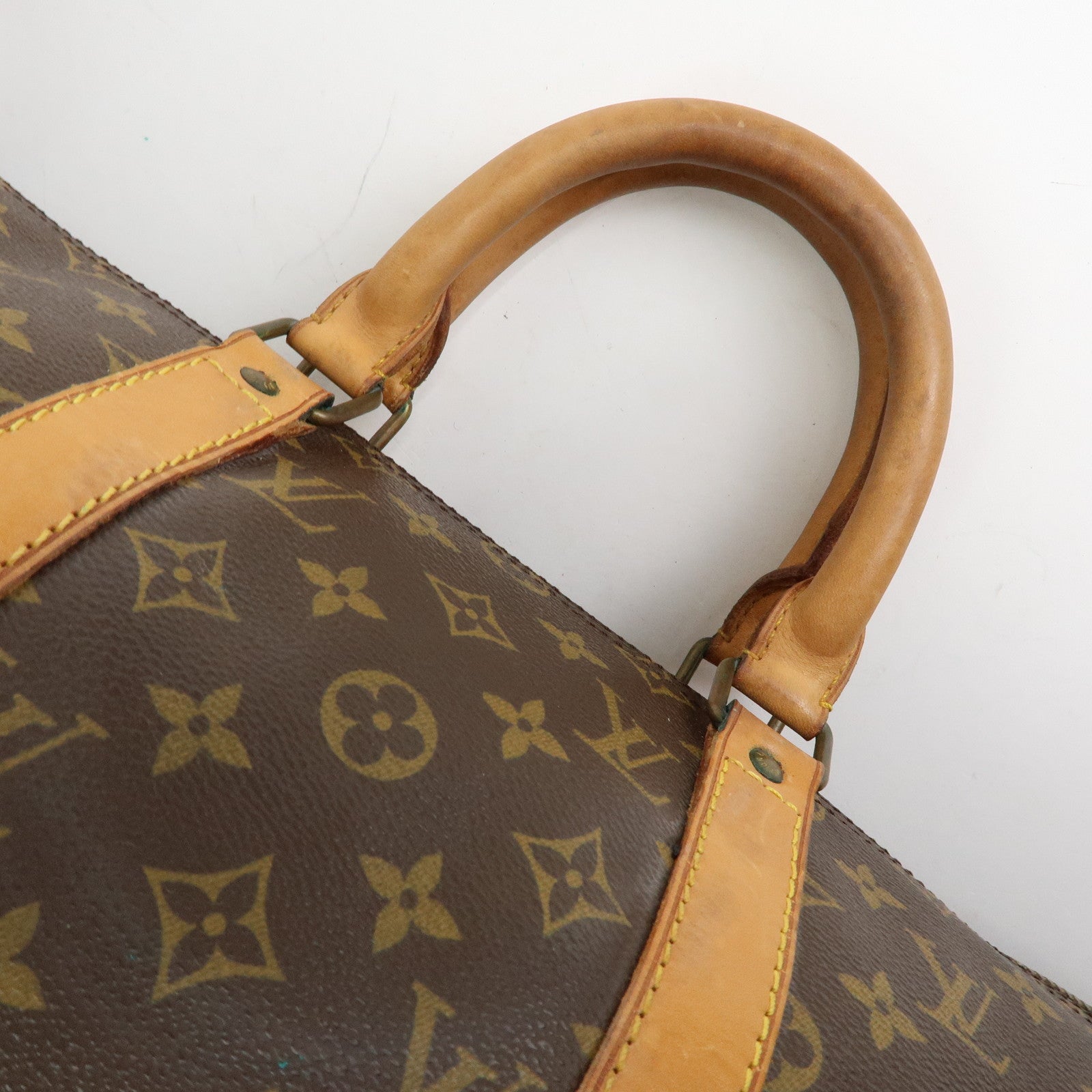 Louis Vuitton Monogram Keep All 50 Boston Bag Brown M41426