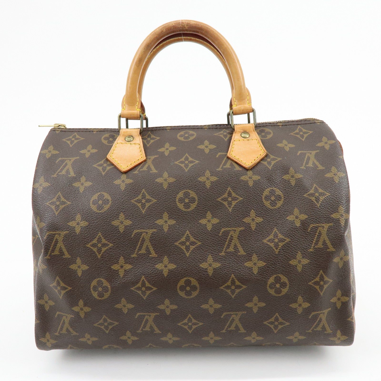 Louis Vuitton Monogram Speedy 30 Boston Bag Hand Bag Brown M41526