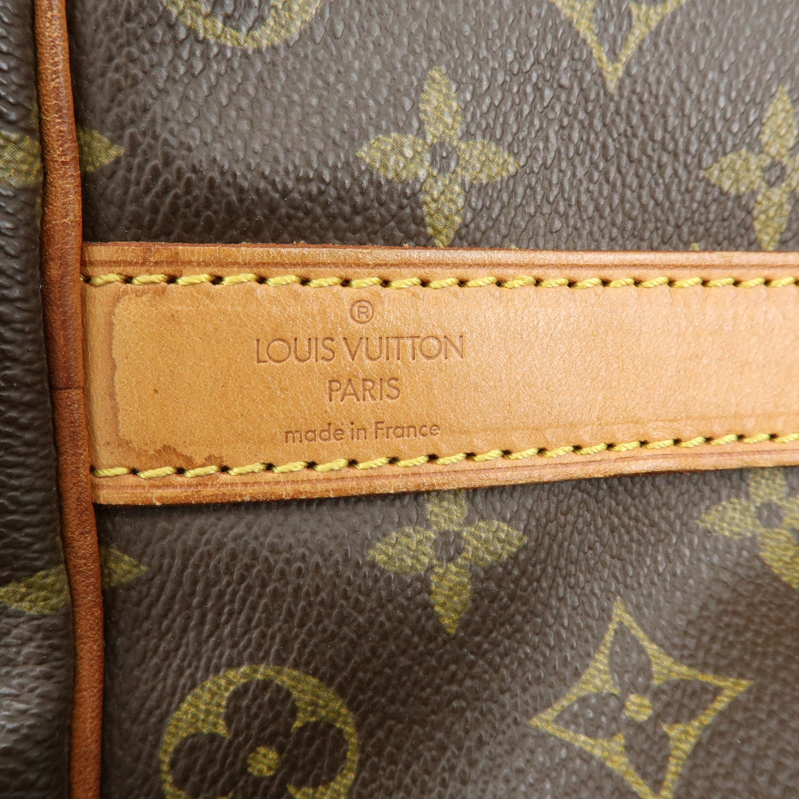 Louis Vuitton Monogram Keep All Bandouliere 50 Boston Bag M41416
