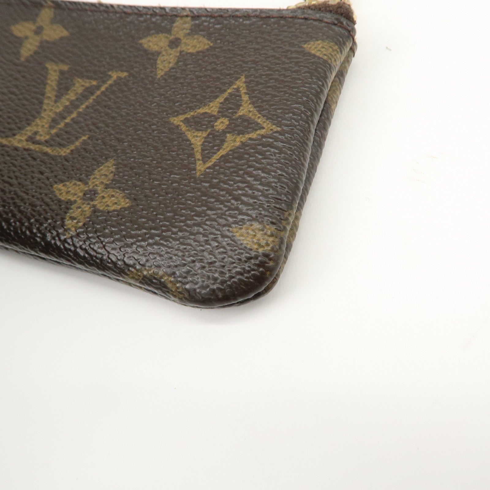 Louis Vuitton Monogram Pochette Cles Coin Case Key Case M62650