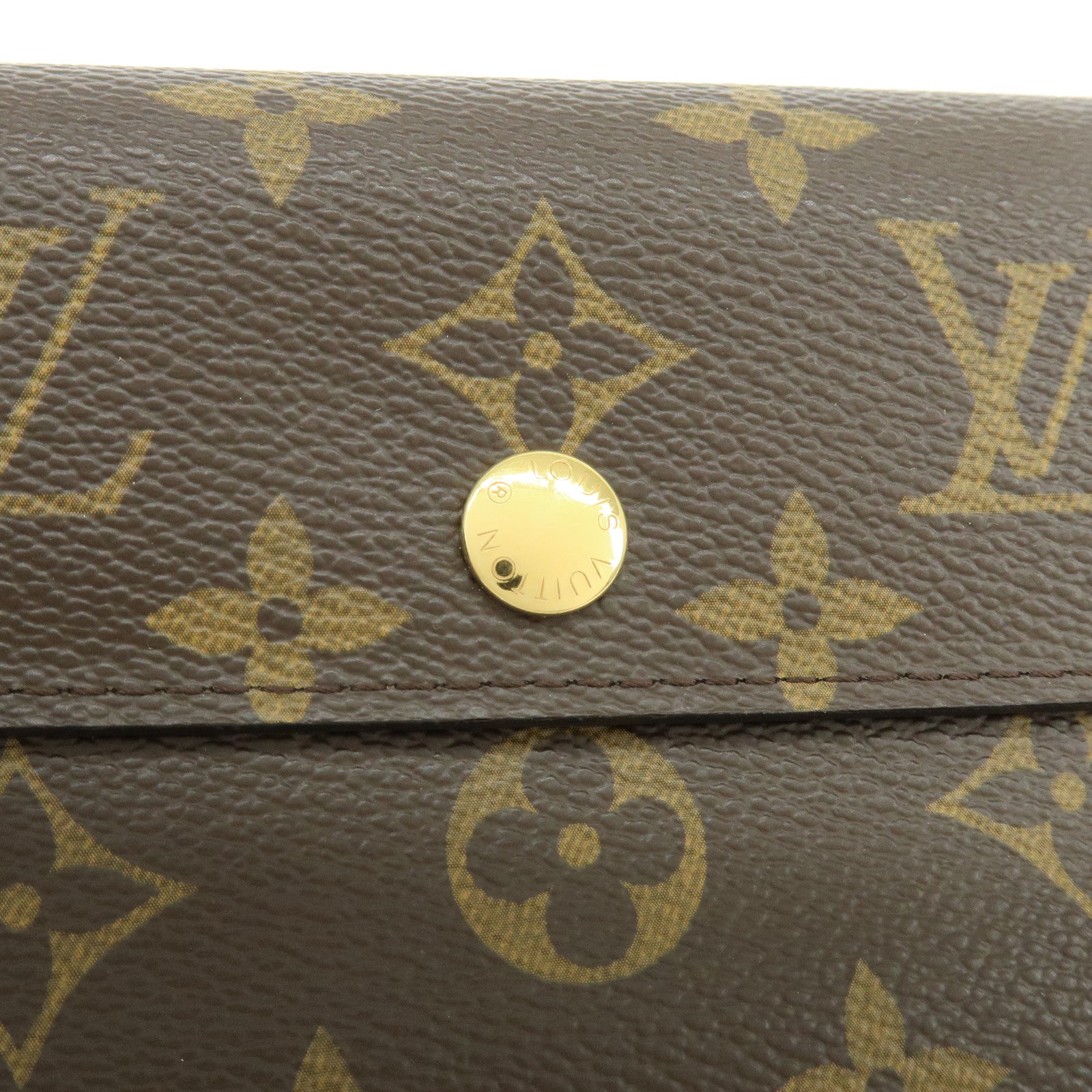 Louis Vuitton Monogram Portefeuille Alexandra Wallet Brown M60047