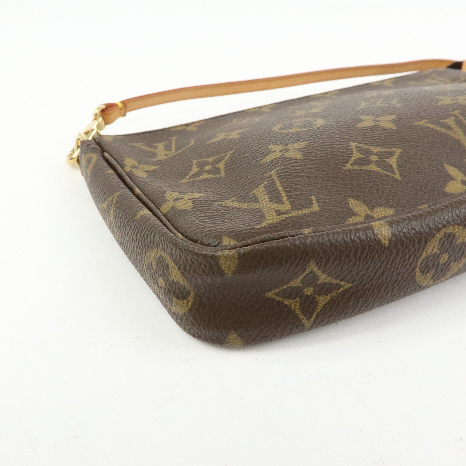 Louis Vuitton Monogram Pochette Accessoires Pouch Hand Bag M51980