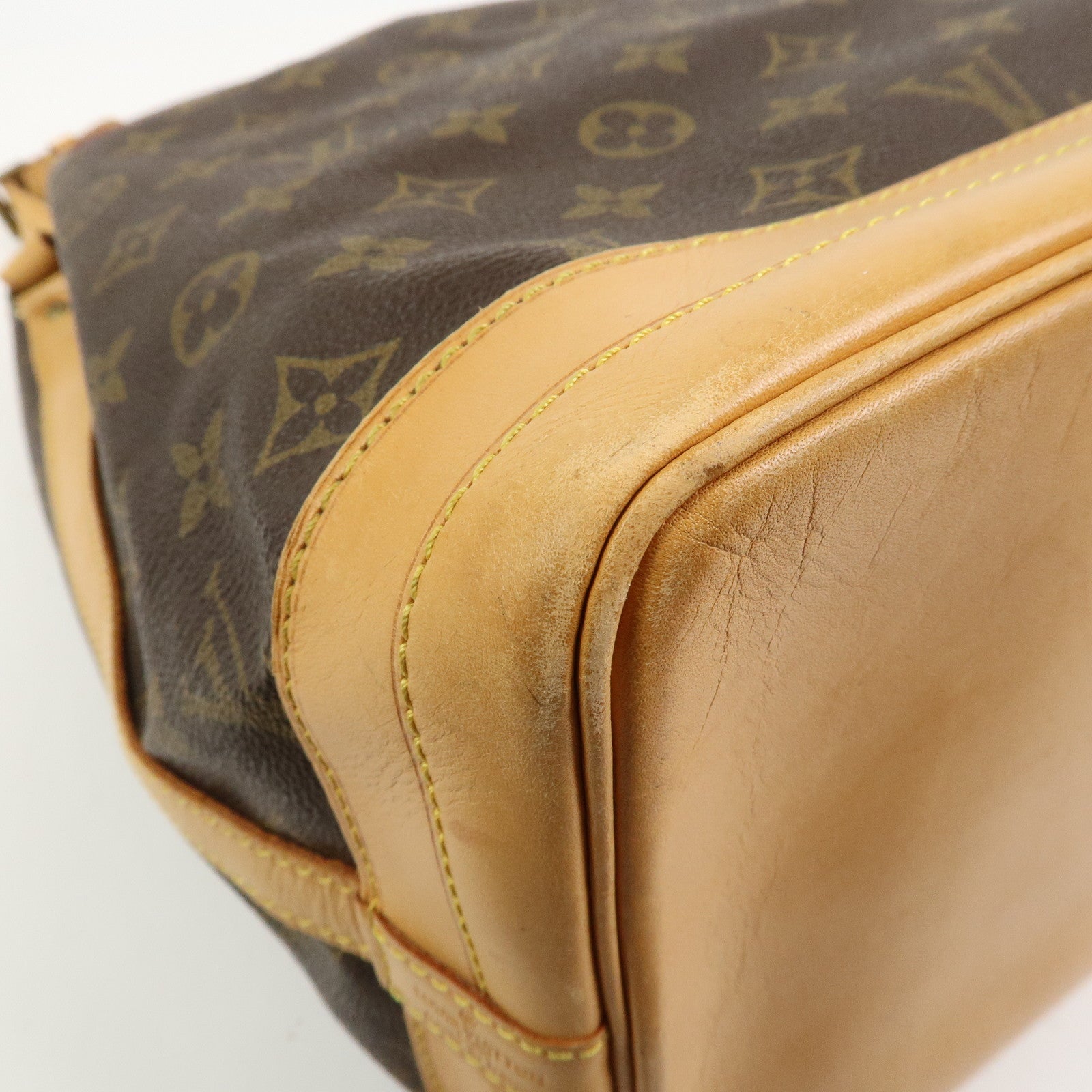 Louis Vuitton Monogram Noe Shoulder Bag Hand Bag Brown M42224