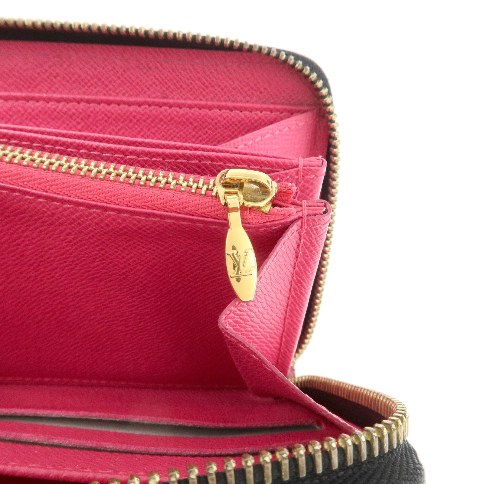 Louis Vuitton Monogram Multicolor Round Zippy Wallet Noir M60243 Used