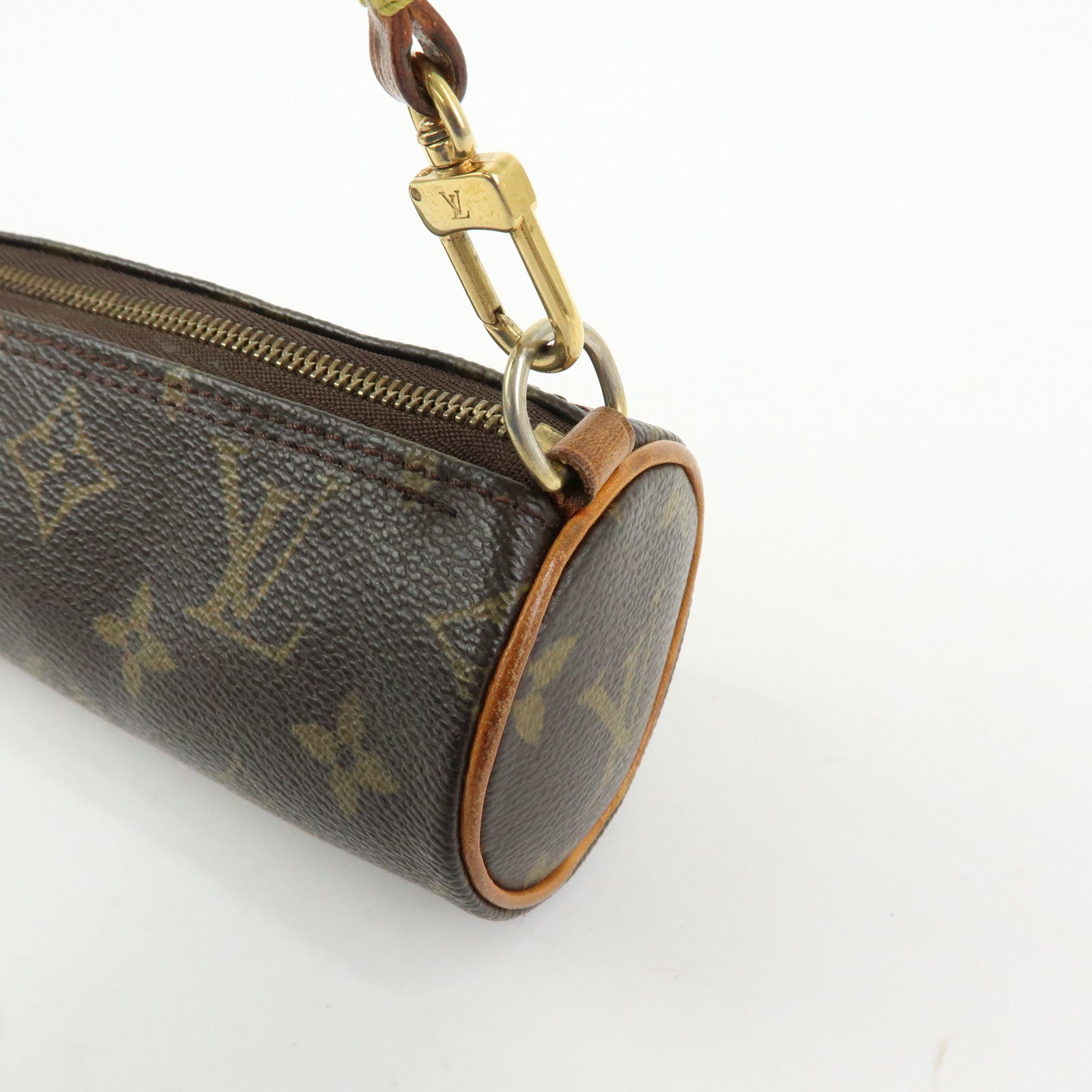 Louis Vuitton Monogram Mini Pouch for Papillon Bag Brown