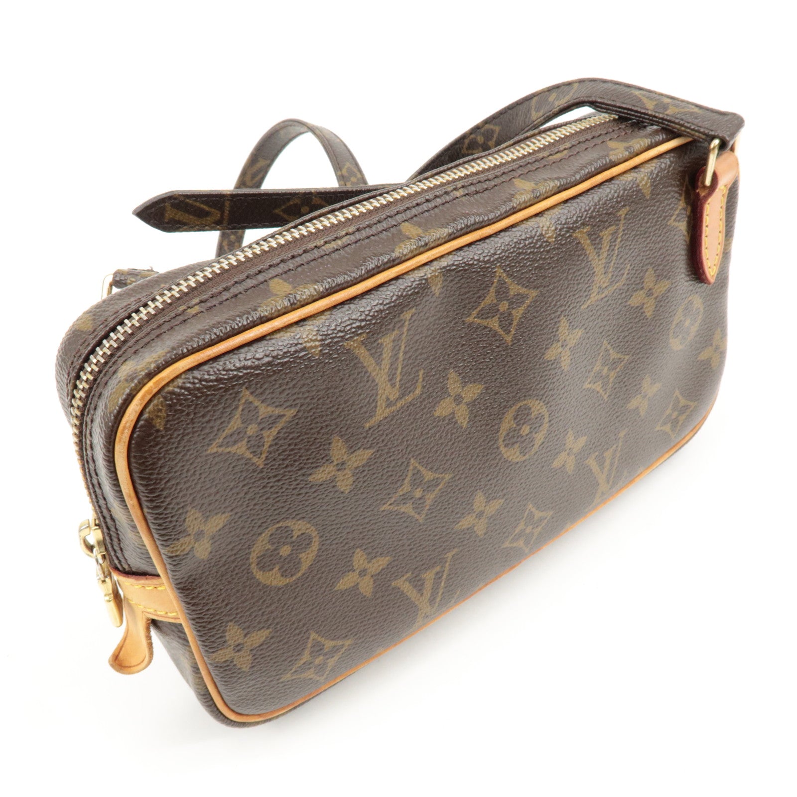 Louis Vuitton Monogram Pochette Marly Bandouliere Bag M51828 Used
