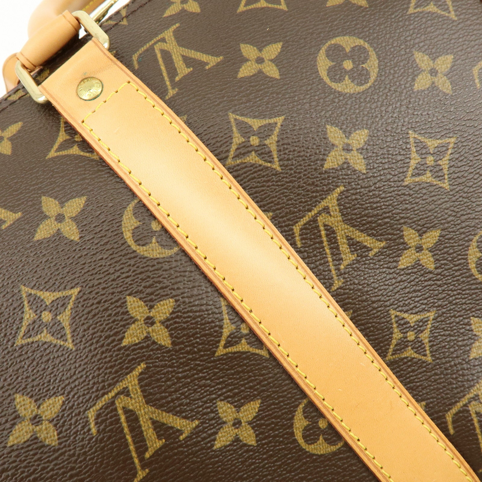 Louis Vuitton Monogram Keep All Bandouliere 50 Boston Bag M41416