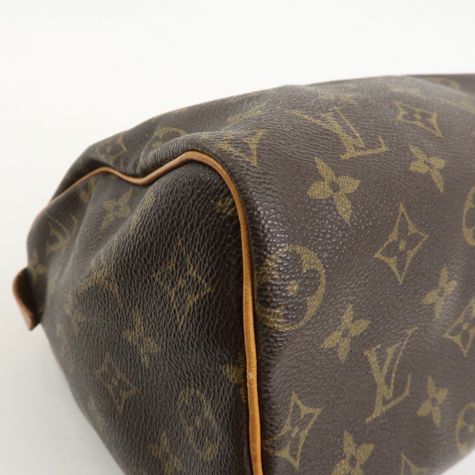Louis Vuitton Monogram Speedy 25 Boston Bag Hand Bag Brown M41528