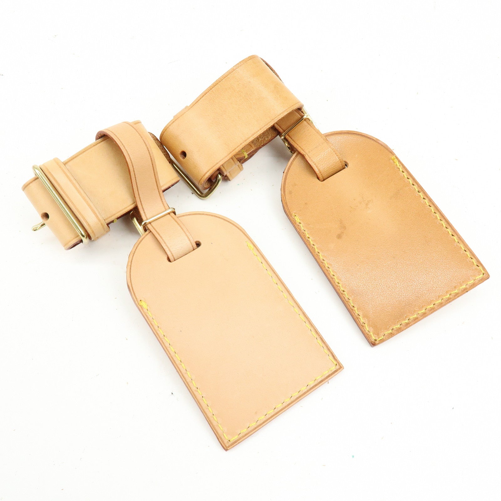 Louis Vuitton Set of 10 Leather Name Tag & Poignet