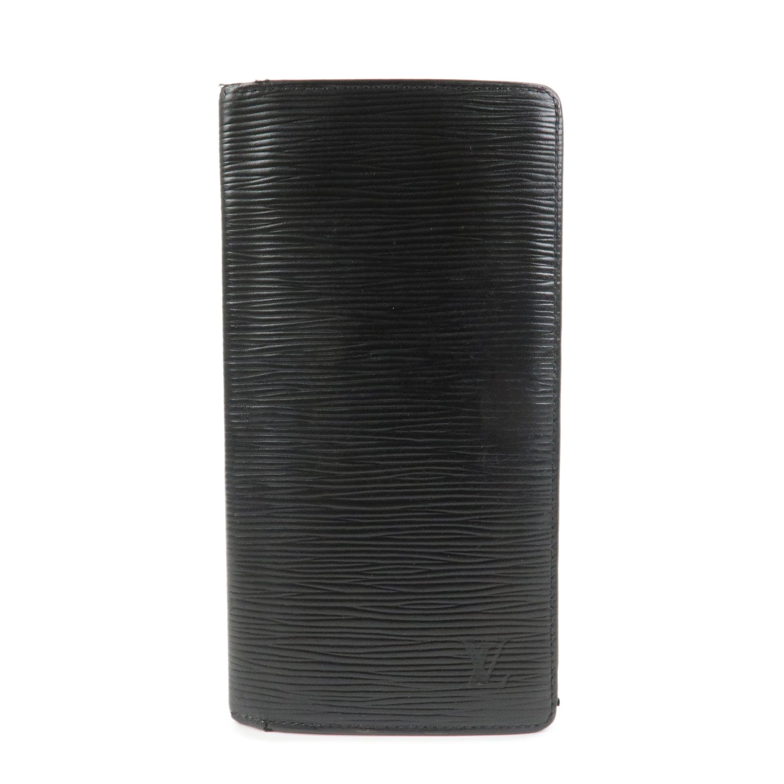 Louis Vuitton Epi Leather Portefeuille Brazza Wallet Noir M66542