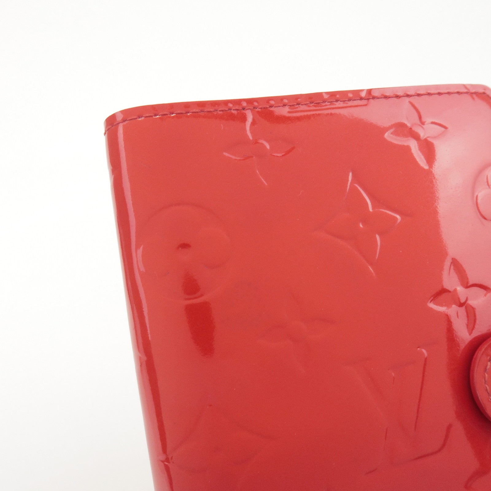 Louis Vuitton Monogram Vernis Agenda PM Pomme d'Amour Red R21016