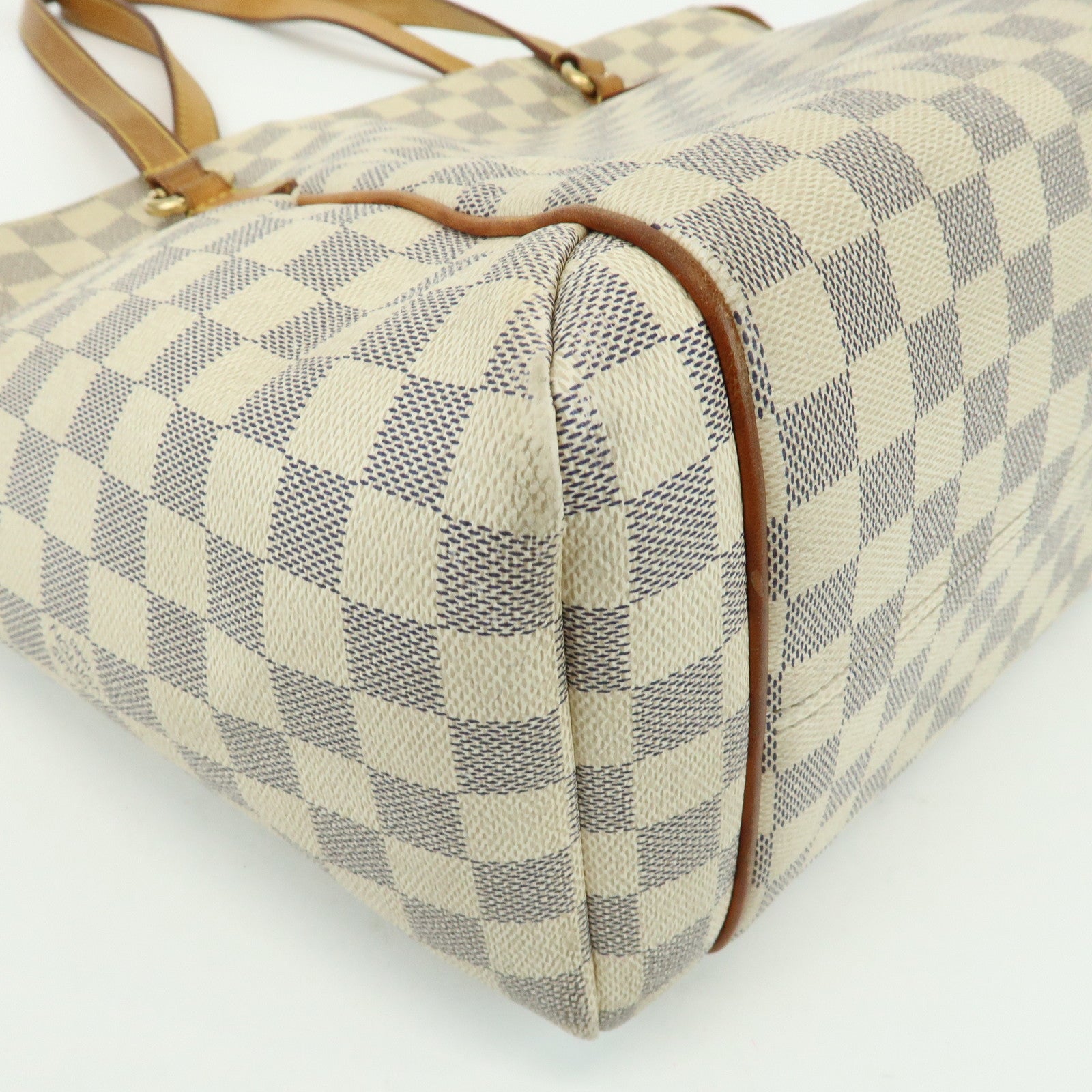 Louis Vuitton Damier Azur Totally MM Tote Bag Shoulder Bag N51262