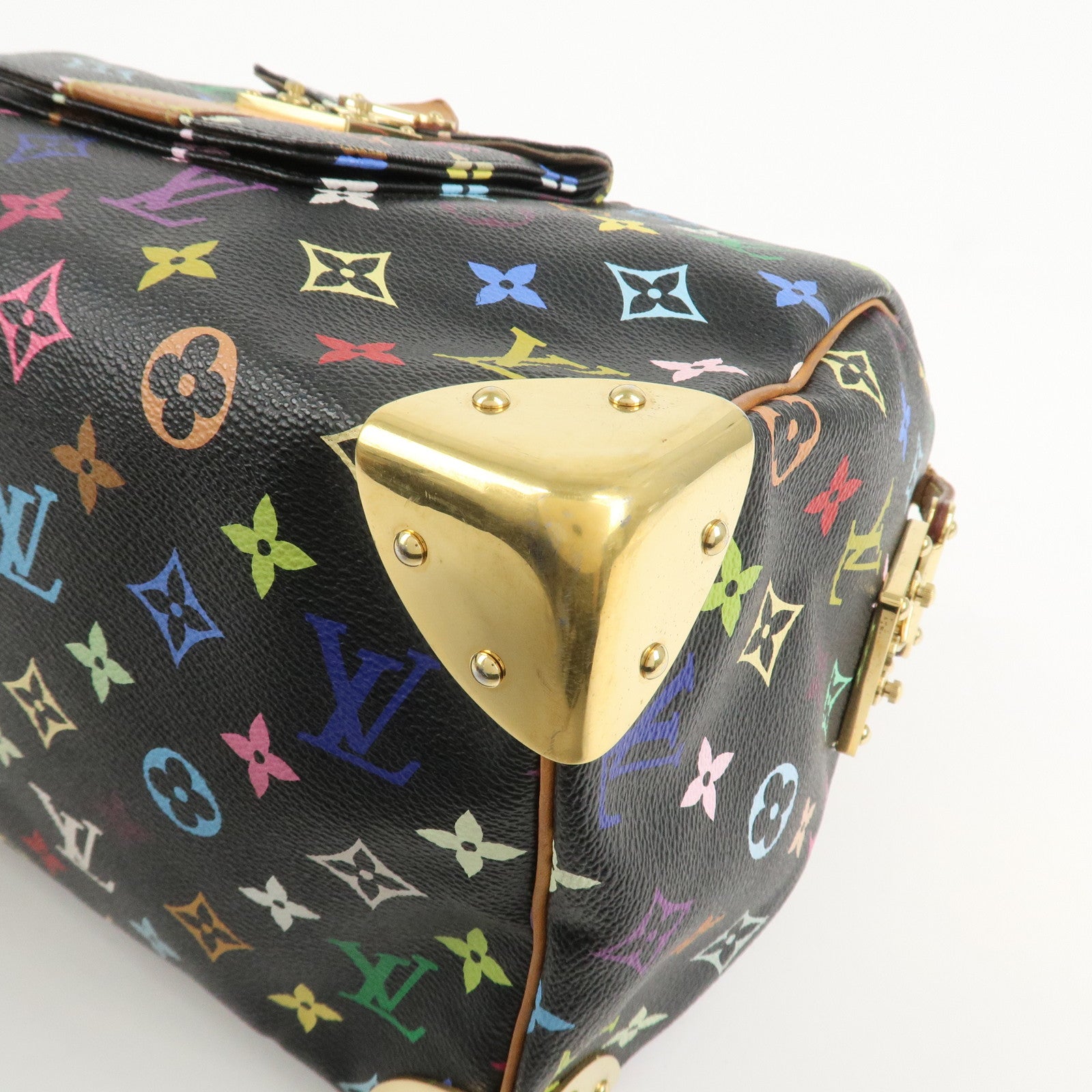 Louis Vuitton Monogram Multicolor Speedy 30 Hand Bag M92642