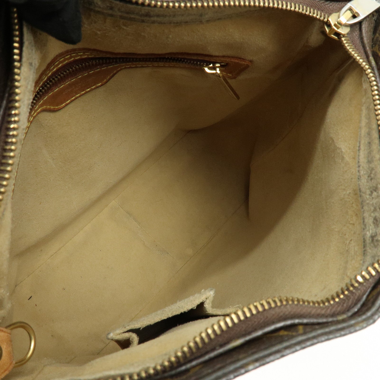 Louis Vuitton Monogram Looping GM Canvas Shoulder Bag Brown M51145