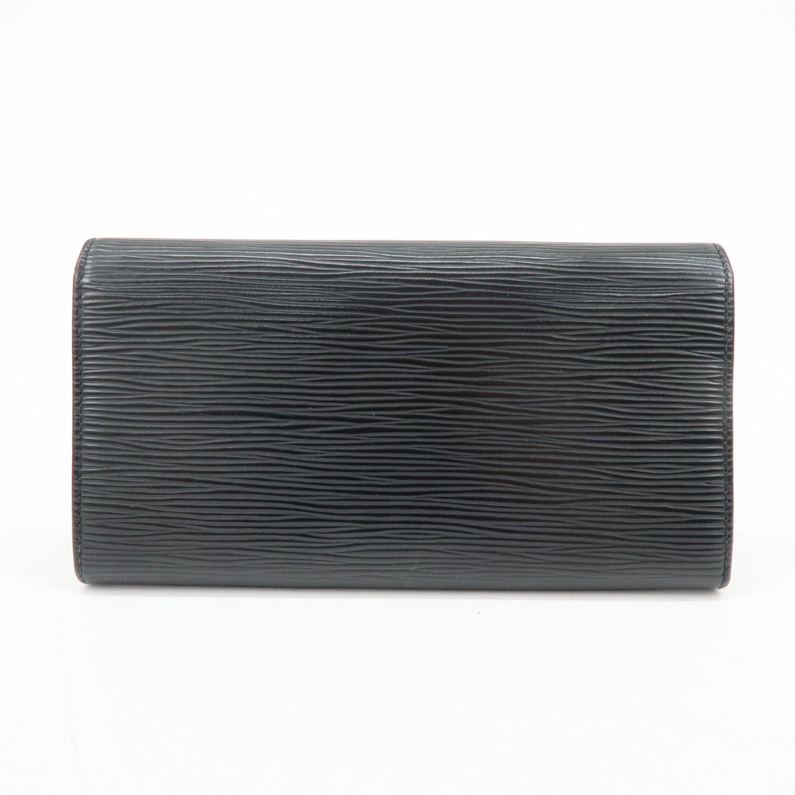 Louis Vuitton Epi Portefeuille Sarah Wallet Noir Black M63742