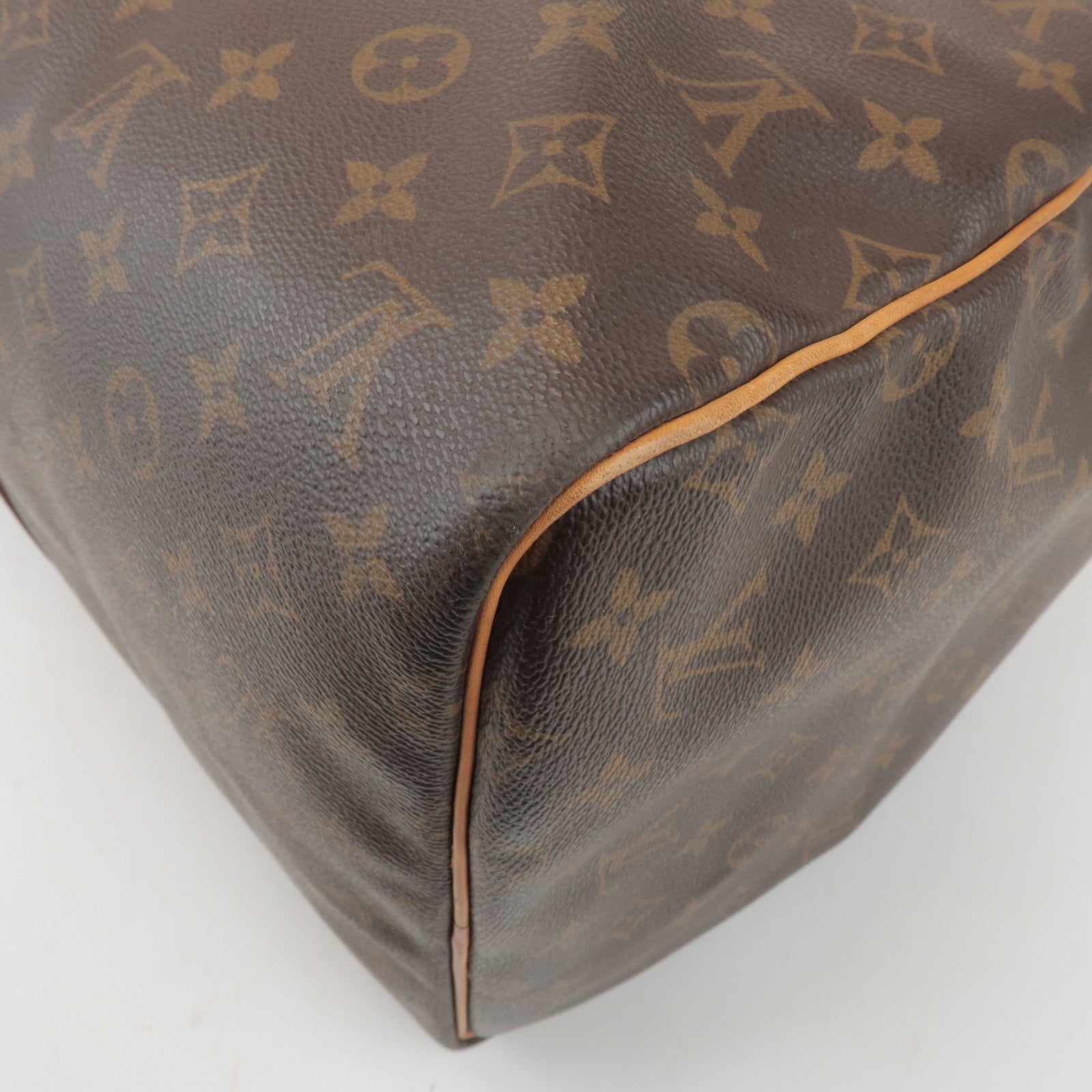 Louis Vuitton Monogram Keep All 55 Boston Bag Brown M41424