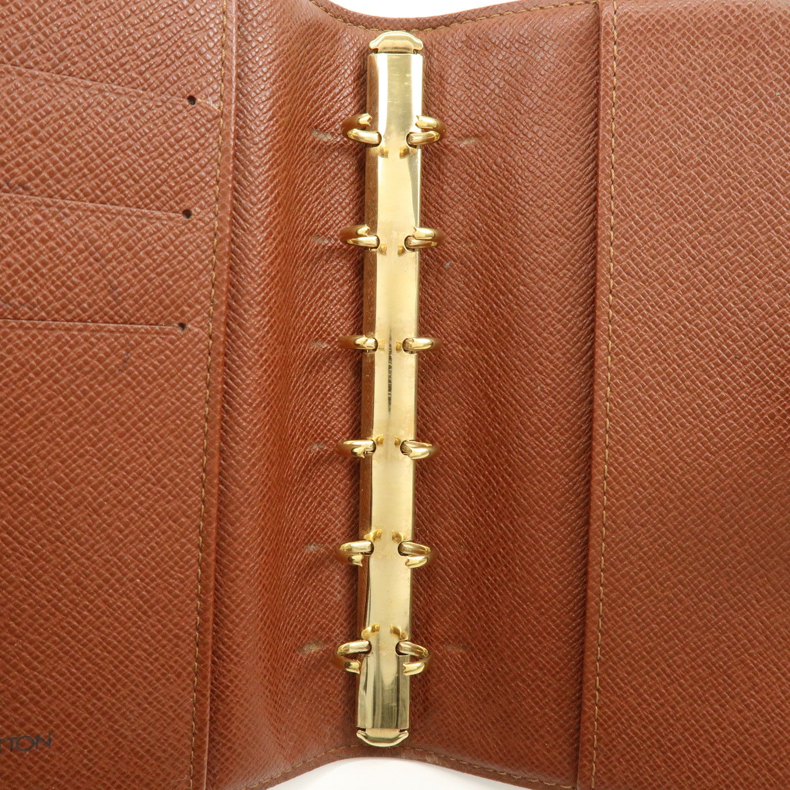 Louis Vuitton Monogram Agenda PM Planner Cover Brown R20005