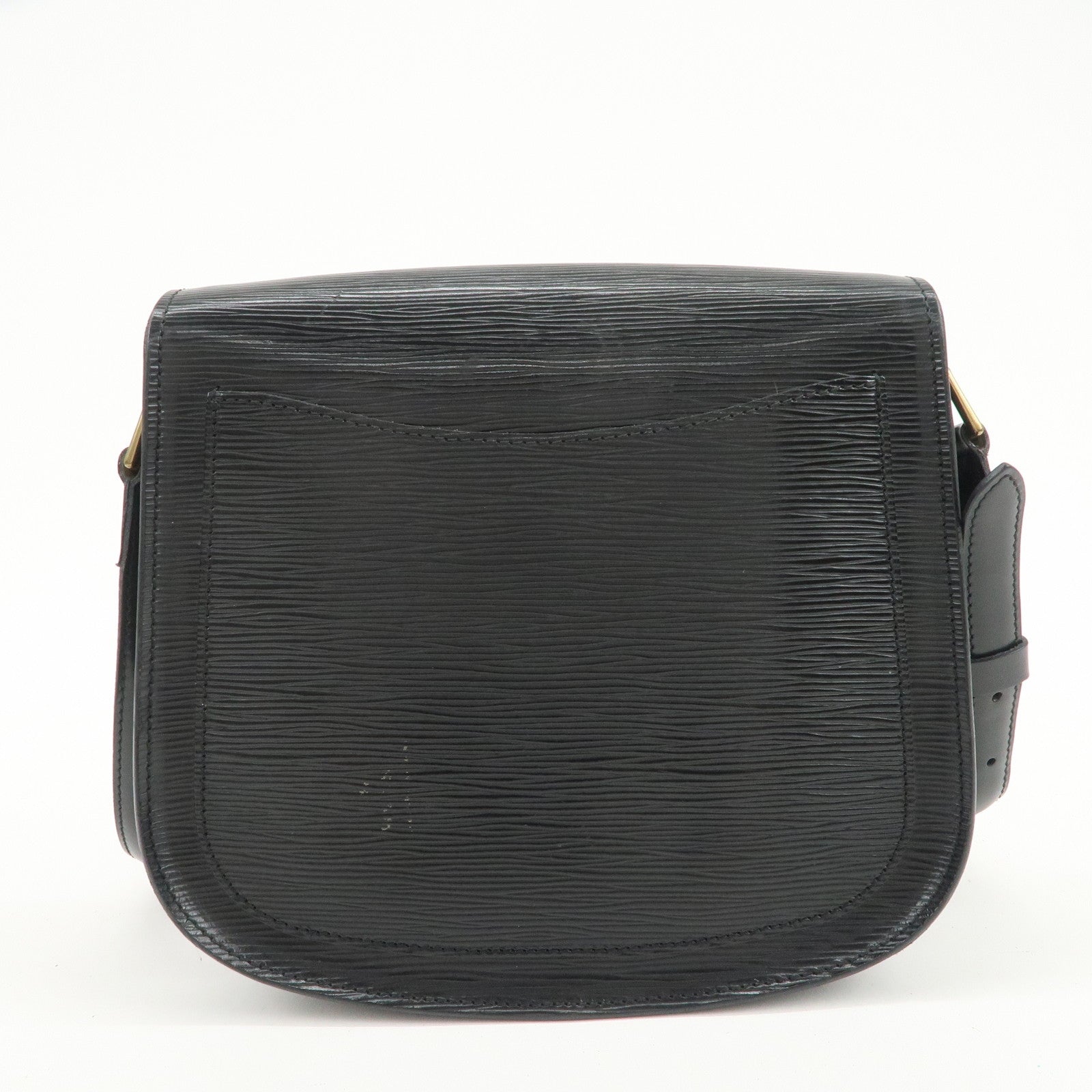 Louis Vuitton Epi Saint Cloud Shoulder Bag Black Noir M52192