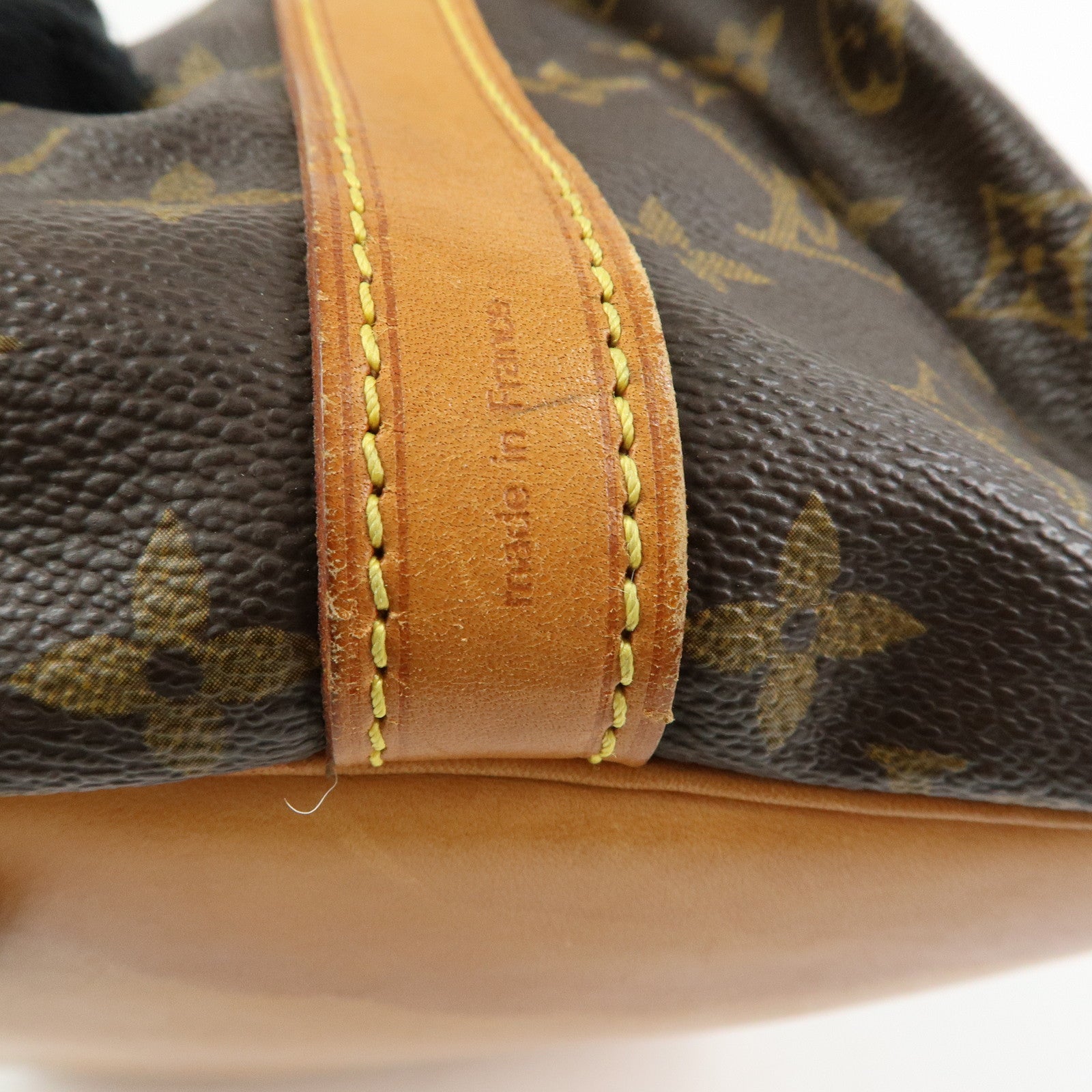 Louis Vuitton Monogram Petit Noe Shoulder Bag Brown M42226