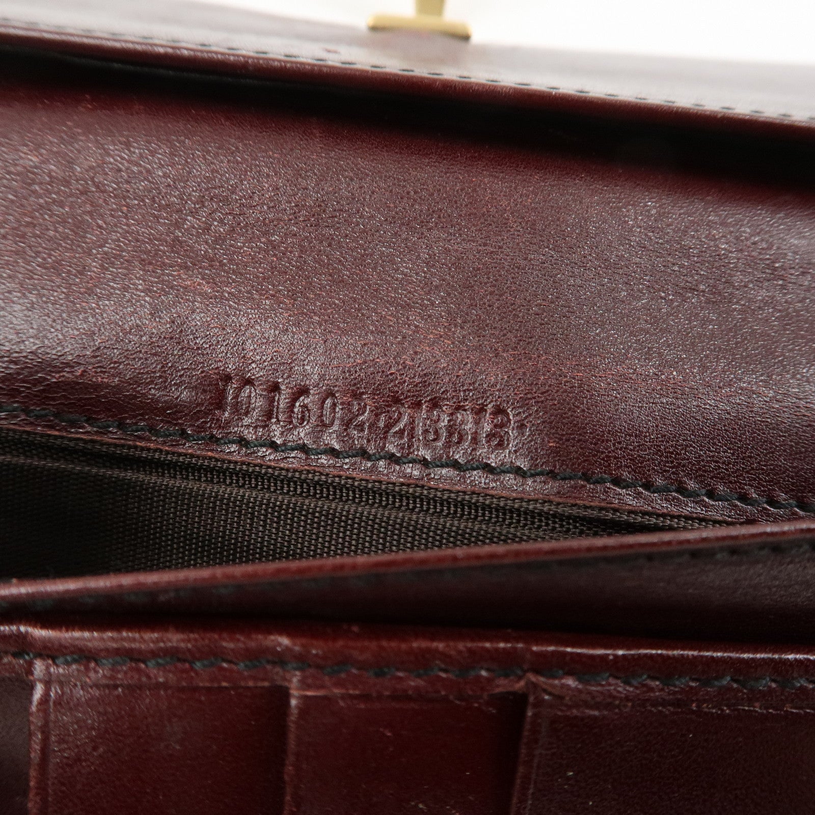 GUCCI Set of 3 Wallet GG Supreme Guccissima Leather Pink Beige