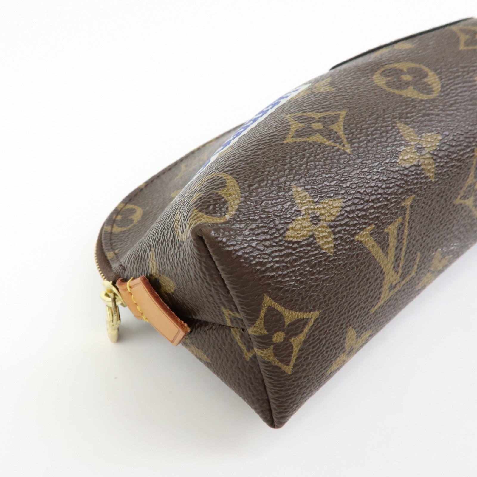 Louis Vuitton Monogram Patchies Pochette Cosmetic PM Pouch M43998
