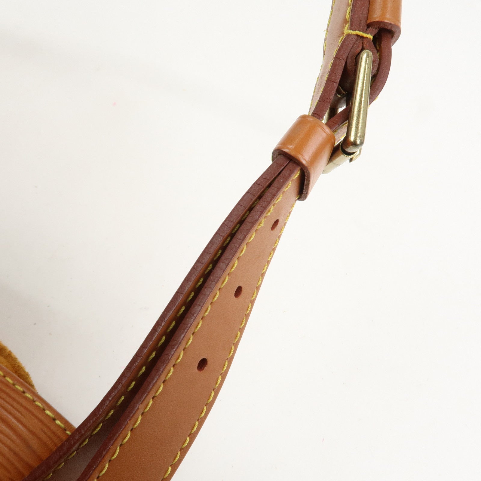Louis Vuitton Epi Leather Petit Noe Shoulder Bag Zipang Gold M44108