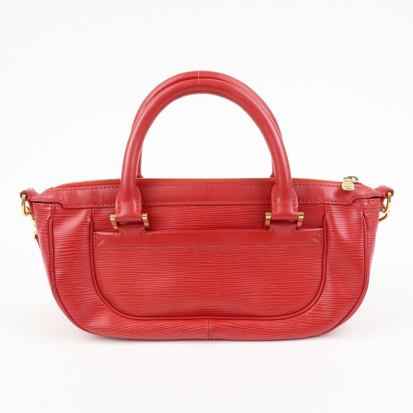 Louis Vuitton Epi Danura PM Hand Bag Shoulder Bag Red M5891E