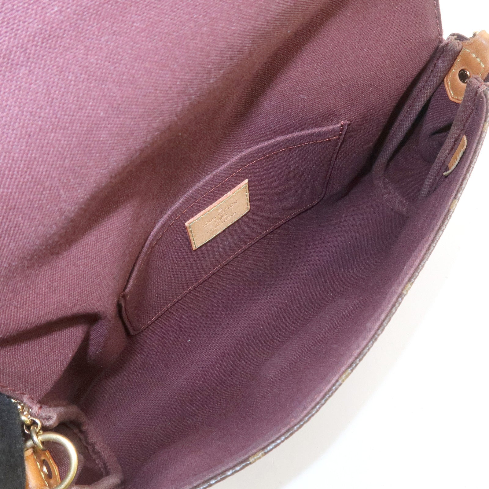 Louis Vuitton Monogram Favorite MM Shoulder Bag Brown M40718